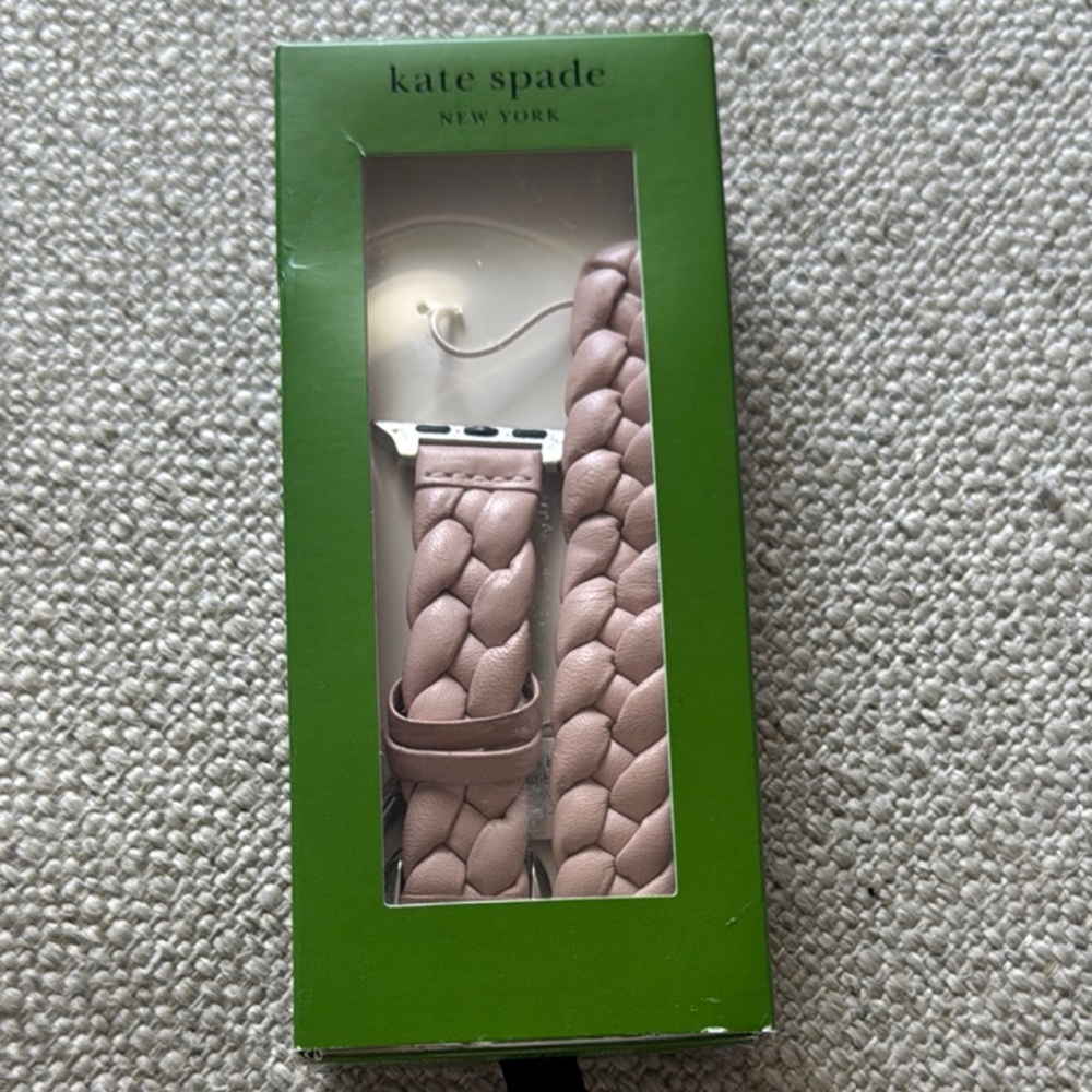 Kate Spade Blush Braided Watch Strap